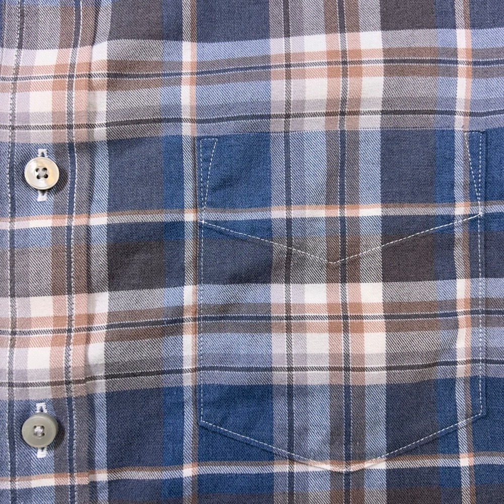 UNTUCKit Long Sleeve Button Down Shirt Men's Large Terrantez Plaid Wrinkle Free - Picture 3 of 11
